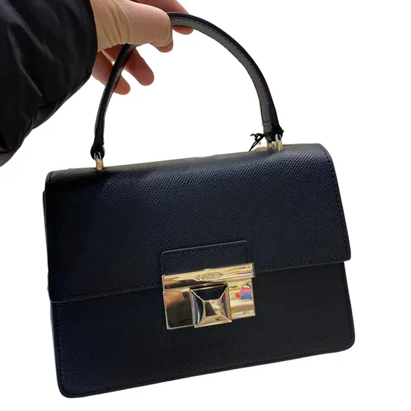 Túi Xách Tay Furla Top Venere Top Handle Màu Xanh Navy - Túi xách - Vua Hàng Hiệu
