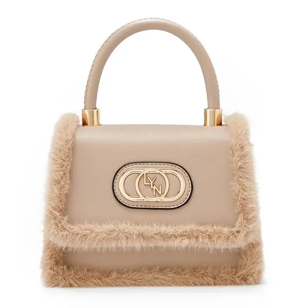 Túi Xách Tay Lyn Dagona Top Handle Handbags LL22WBF267 Màu Nâu Nhạt