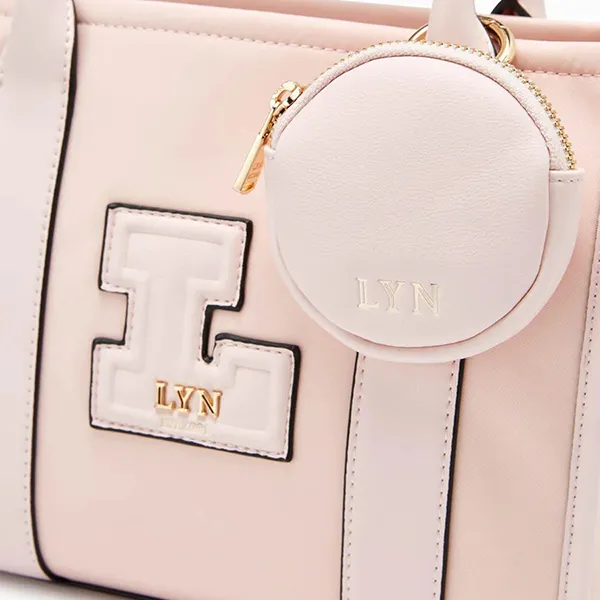 Túi Xách Tay Lyn Jasmine S Tote Bags LL23CBF093 Màu Hồng Phấn