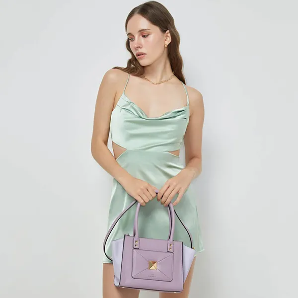 Túi Xách Tay Lyn Lunar M Tote Bags LL23CBF002 Màu Tím