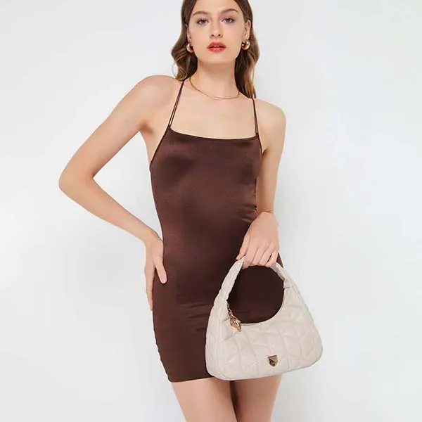 Túi Xách Tay Lyn Verbana M Handbags LL23CBS119 Màu Be - Túi xách - Vua Hàng Hiệu