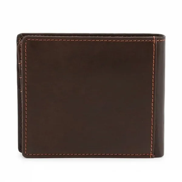 Ví Nam Carrera Jeans Wallet BUST_CB6862_DKBROWN Màu Nâu