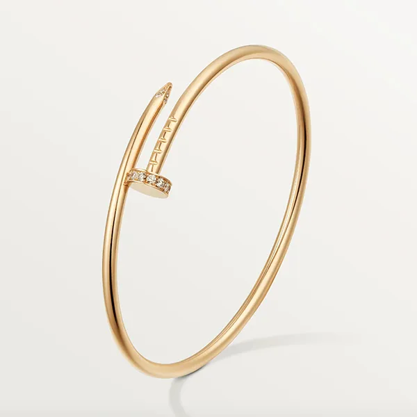 Vòng Đeo Tay Jewery Luxury Juste Un Clou Màu Vàng Gold Bản Nhỏ Size 21 - Trang sức - Vua Hàng Hiệu
