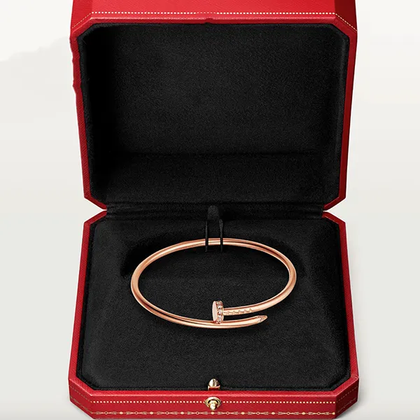 Vòng Đeo Tay Nữ Jewery Luxury Juste Un Clou Màu Vàng Hồng Bản 8gr Size 16 - Trang sức - Vua Hàng Hiệu