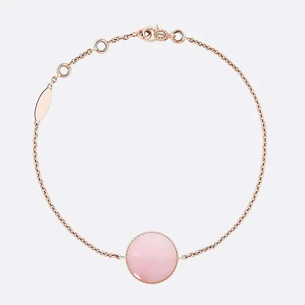 Vòng Đeo Tay Dior Rose Des Vents Braceletrose Gold, Diamond And Pink Opal JRDV95003_0000 Màu Vàng Hồng (Chế Tác) - 3
