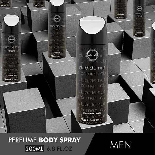 Xịt Thơm Toàn Thân Armaf Club De Nuit Perfume Body Spray For Men 200ML - 1