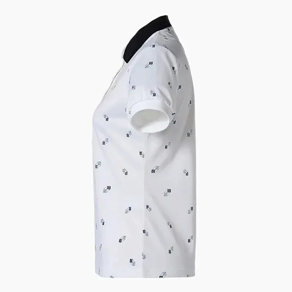 Áo Golf Nữ Puma Golf 3D Logo AOP Short Sleeve Polo Shirt Màu Trắng Size S - Thời trang - Vua Hàng Hiệu