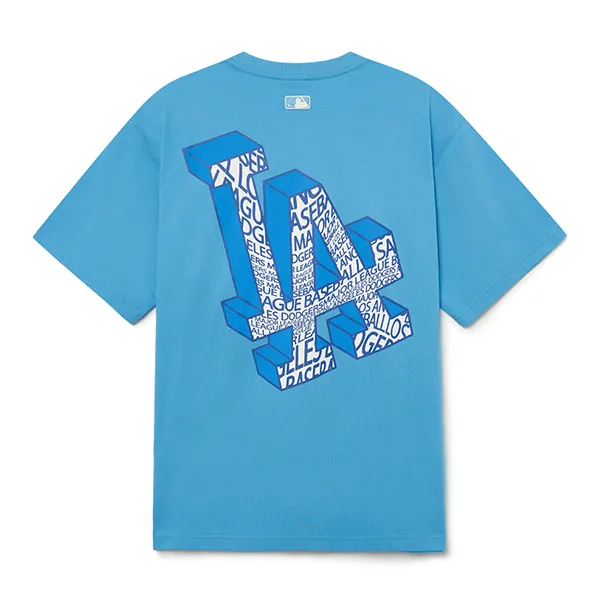 Áo Phông MLB Illusion Clipping LA Dodgers Tshirt 3ATSU2033-07ABD Màu Xanh Blue Size M - Thời trang - Vua Hàng Hiệu