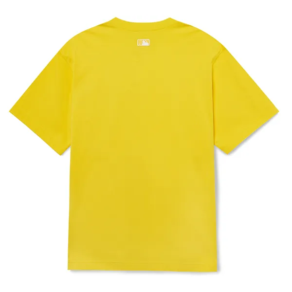 Áo Phông MLB LA Dodgers Tshirt 3ATSB0333-07MSS Màu Vàng