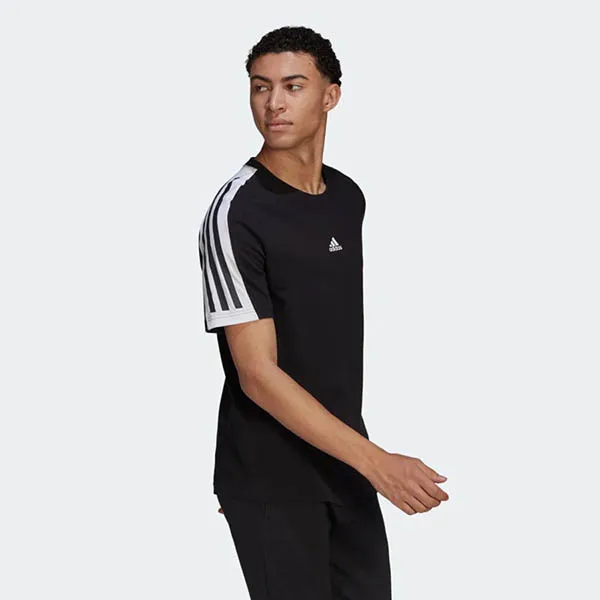 Áo Phông Nam Adidas Future Icons 3-Stripes Tee Tshirt HK2284 Màu Đen Size L - Thời trang - Vua Hàng Hiệu