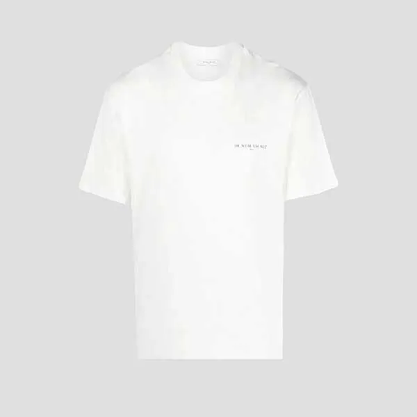 Áo Phông Nam IH Nom Uh Nit Tshirt White Logo Mask Printed Nus23244 081 Màu Trắng Size XS