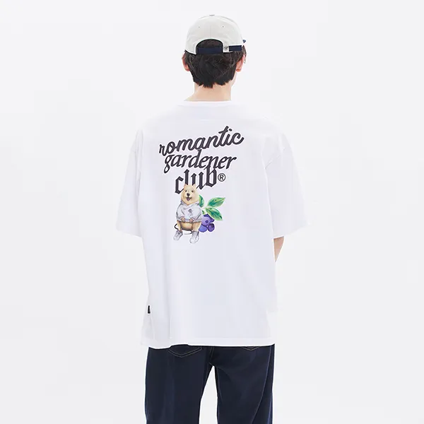 Áo Phông Romantic Crown Fruit Quokka Tee Tshirt Màu Trắng - Thời trang - Vua Hàng Hiệu