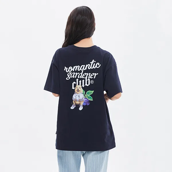 Áo Phông Romantic Crown Fruit Quokka Tee Tshirt Màu Xanh Navy - Thời trang - Vua Hàng Hiệu