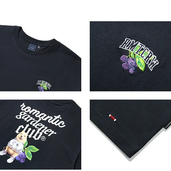 Áo Phông Romantic Crown Fruit Quokka Tee Tshirt Màu Xanh Navy - Thời trang - Vua Hàng Hiệu