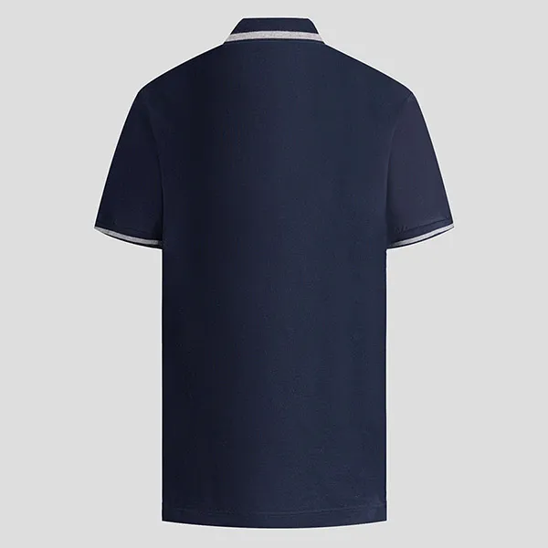 Áo Polo Nam Dolce & Gabbana D&G With DG Logo Embroidery Polo Shirt G8LB0Z G7TWJ Màu Xanh Navy Size 44