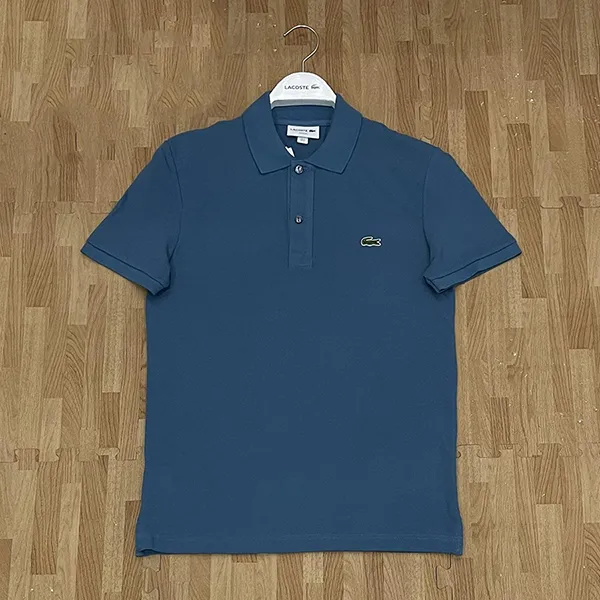 Áo Polo Nam Lacoste Slim Fit Màu Xanh Blue Size S - Thời trang - Vua Hàng Hiệu
