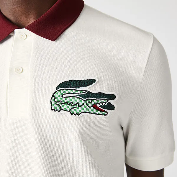 Áo Polo Nam Lacoste Slim PH2102-NF8 Màu Trắng Size 6