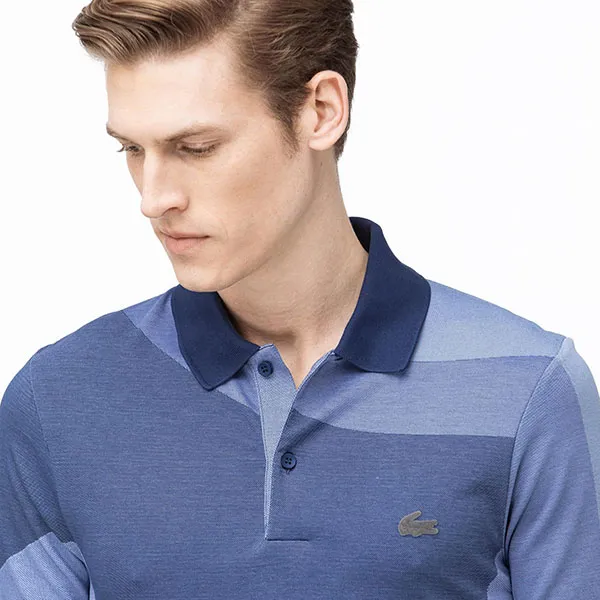 Áo Polo Nam Lacoste Slim PH5902-NFN Màu Xanh Biển Size 3 - Thời trang - Vua Hàng Hiệu