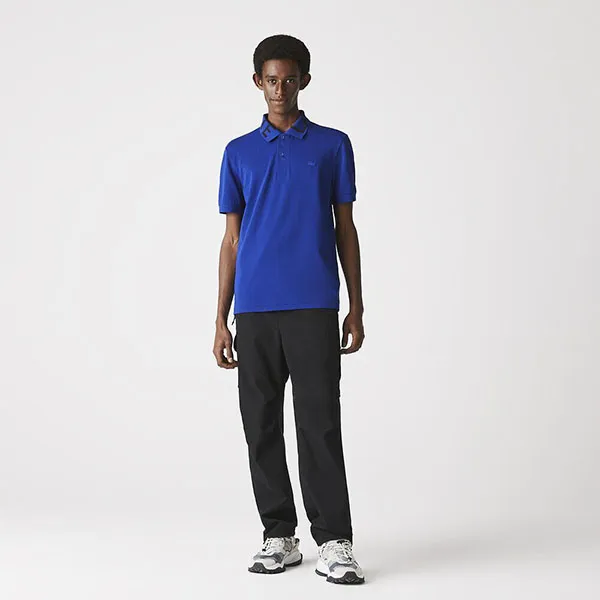 Áo Polo Nam Lacoste Slim PH7647BDM Màu Xanh Biển Size 2 - Thời trang - Vua Hàng Hiệu