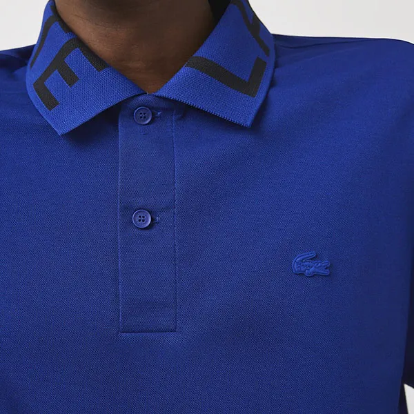 Áo Polo Nam Lacoste Slim PH7647BDM Màu Xanh Biển Size 2 - Thời trang - Vua Hàng Hiệu