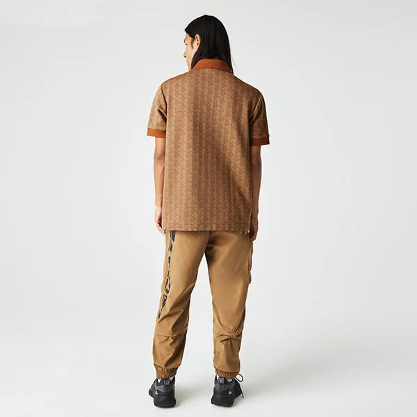 Áo Polo Nam Lacoste Sport DH0073ZWM Màu Nâu Size 3 - Thời trang - Vua Hàng Hiệu