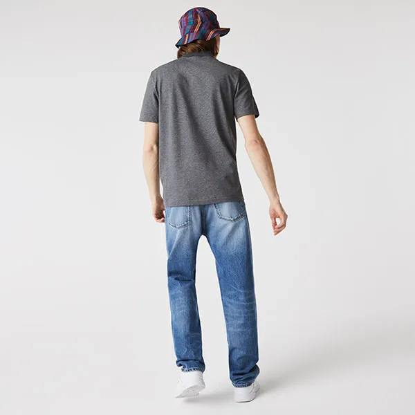 Áo Polo Nam Lacoste Sport DH2881-GY2 Màu Xám Đen Size 3