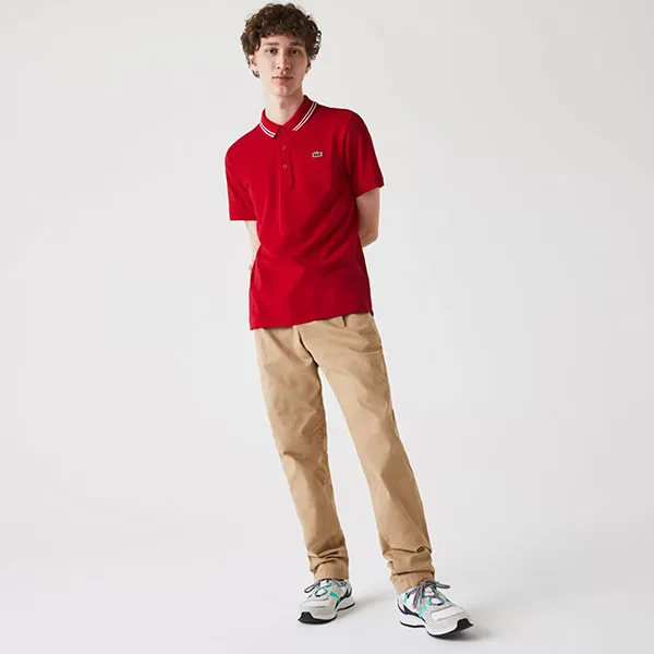 Áo Polo Nam Lacoste Sport YH1482564 Màu Đỏ Size 5