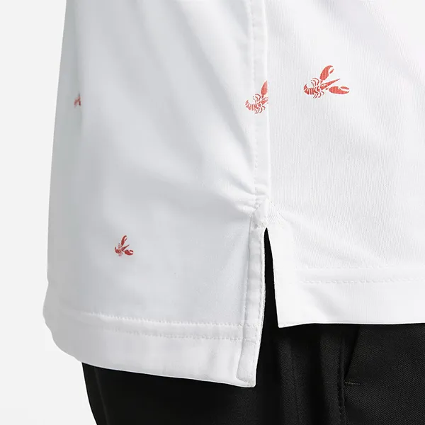Áo Polo Nam Nike Full Print Golf Short Sleeve DH0946-100 Màu Trắng Size S