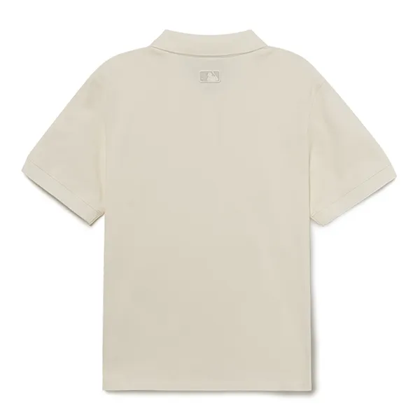 Áo Polo Nữ MLB Boston Red Sox 3FPQB0433-43IVS Màu Trắng