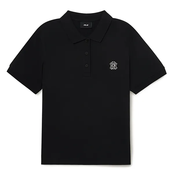 Áo Polo Nữ MLB New York Yankees 3FPQB0433-50BKS Màu Đen