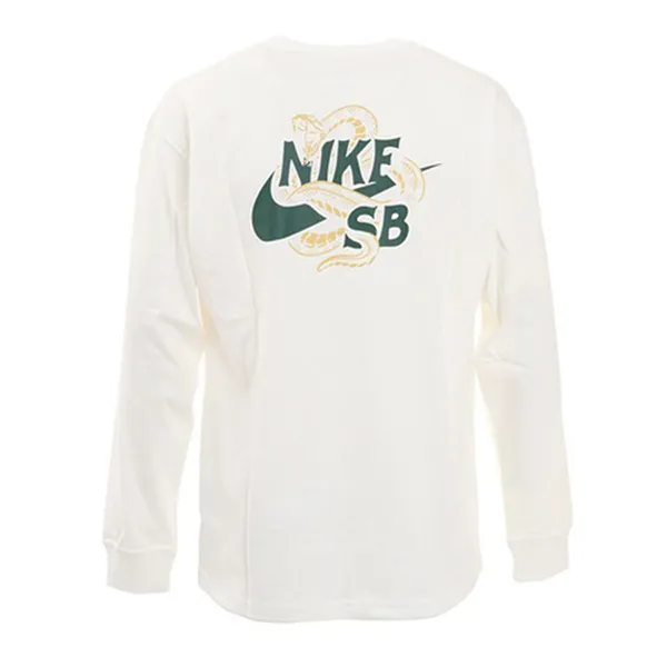 Áo Thun Dài Tay Nam Nike DM2258-100 Màu Trắng Size M - Thời trang - Vua Hàng Hiệu