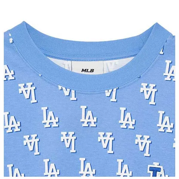 Áo Thun MLB Logo T-Shirts LA Dodgers 3ATSM1133-07CBL Màu Xanh Blue Size XS - Thời trang - Vua Hàng Hiệu