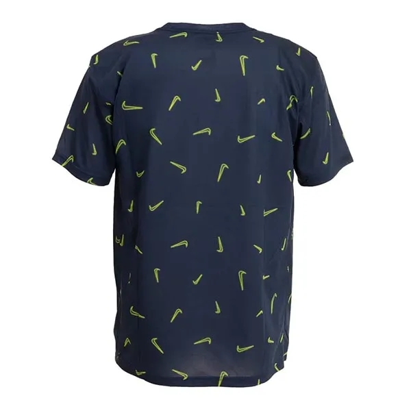 Áo Thun Nam Nike Men's Short Sleeve Dri-Fit Printed Training Tshirt DD6905-451 Màu Xanh Navy Size M