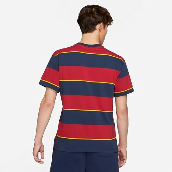 Áo Thun Nam Nike Men's Short Sleeve Stripe Skateboard Tshirt SB DJ1231-410 Phối Màu Size M - Thời trang - Vua Hàng Hiệu