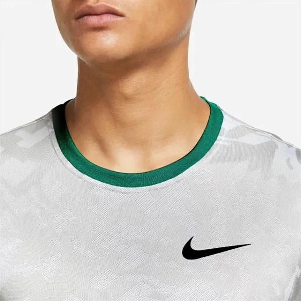 Áo Thun Nam Nike Short Sleeve Men's DF Super Tshirt DM6477-100 Màu Trắng Xám Size L