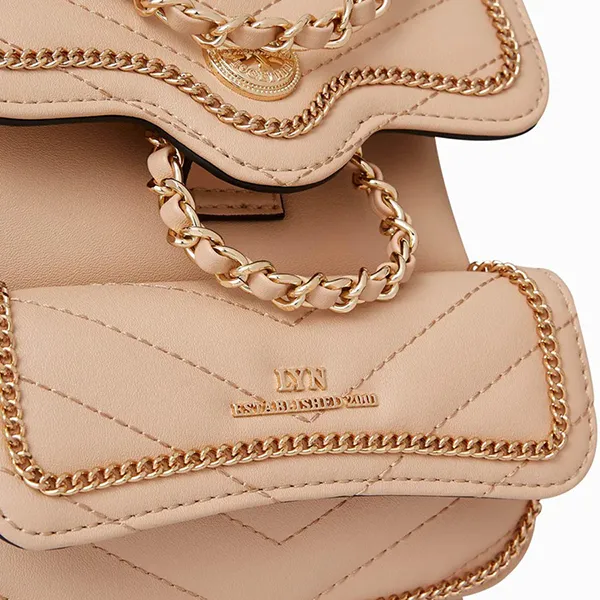 Balo Nữ Lyn Narzo Backpacks LL23CBF131 Màu Beige
