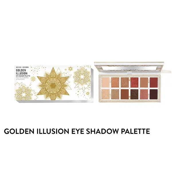 Bảng Phấn Mắt Bobbi Brown Golden Illusion 12 Màu - Trang điểm - Vua Hàng Hiệu