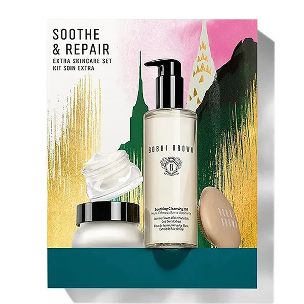 Bộ Chăm Sóc Da Bobbi Brown Soothe And Repair Extra Skincare Set 4 Món - Mỹ phẩm - Vua Hàng Hiệu