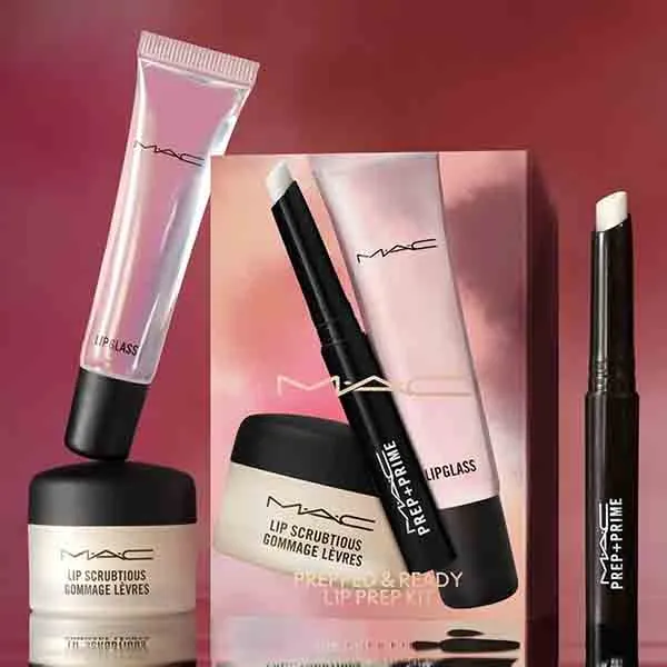 Bộ Dưỡng Môi MAC Prepped & Ready Lip Prep Kit 3 Món - Son Môi - Vua Hàng Hiệu