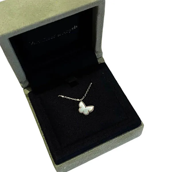 Dây Chuyền Nữ Van Cleef & Arpels VAC Sweet Alhambra Butterfly Pendant Màu Vàng - Trang sức - Vua Hàng Hiệu