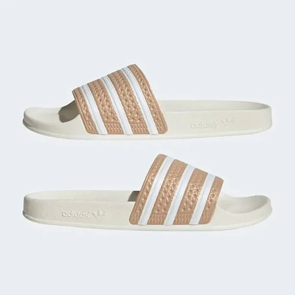 Dép Adidas Adilette GY2102 Màu Trắng Be Size 44.5