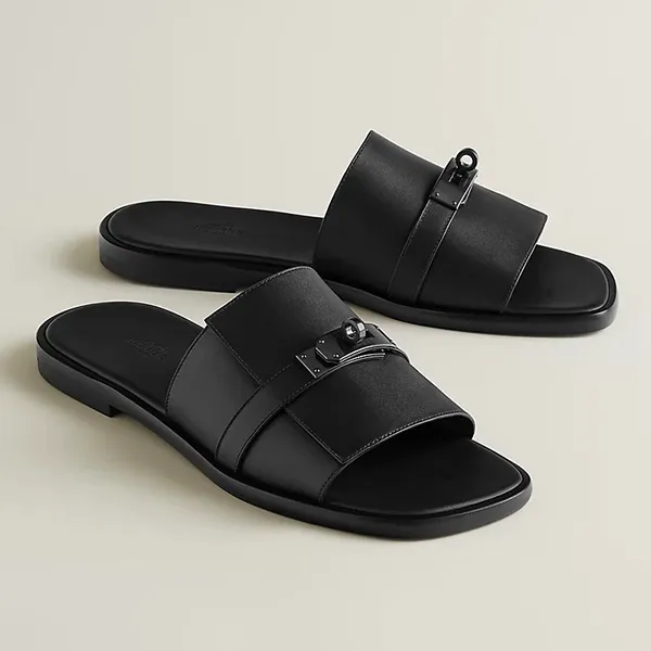 Dép Hermès Gabriel Sandal Màu Đen