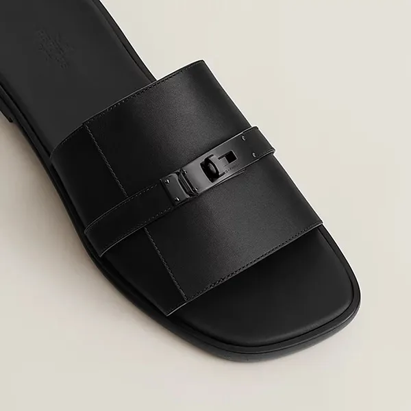 Dép Hermès Gabriel Sandal Màu Đen