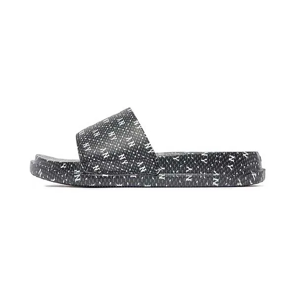 Dép MLB Chunky Mound Diamond Monogram New York Yankees 3ALPCDM33-50BKS Màu Đen Size 260