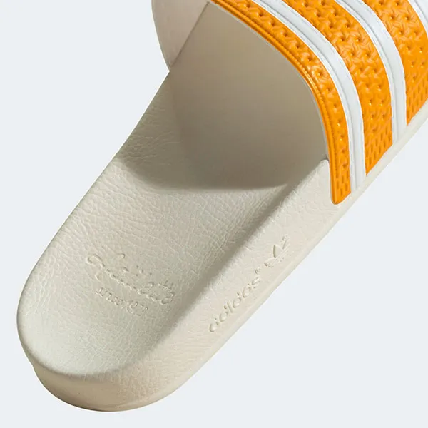 Dép Nam Adidas Adilette GY2101 Màu Trắng Cam Size 44.5