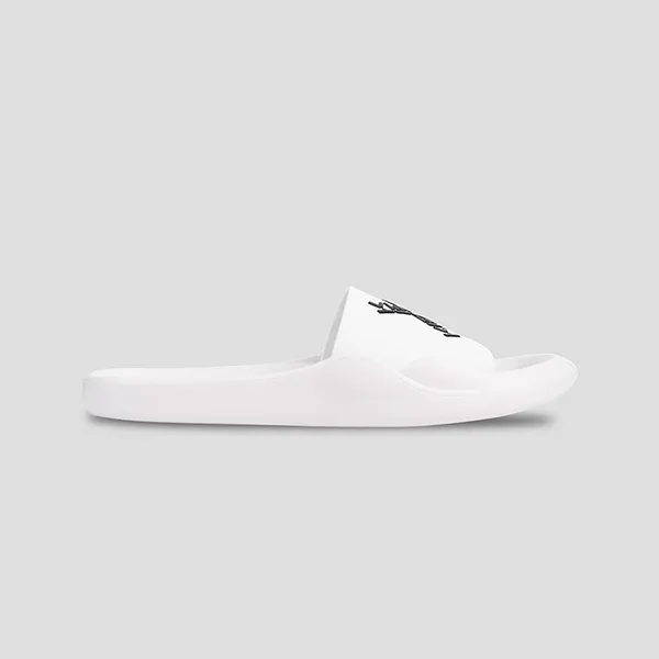 Dép Nam Kenzo Logo slides FC55MU108P61-01 Màu Trắng Size 41