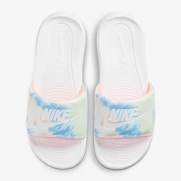 Dép Nike Victori One Slide Print White Bright Mango Sapphire CN9676-101 Màu Trắng Size 40.5