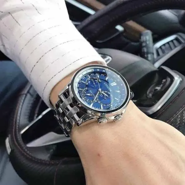 Đồng Hồ Nam Citizen BU2021-51L Màu Xanh Bạc