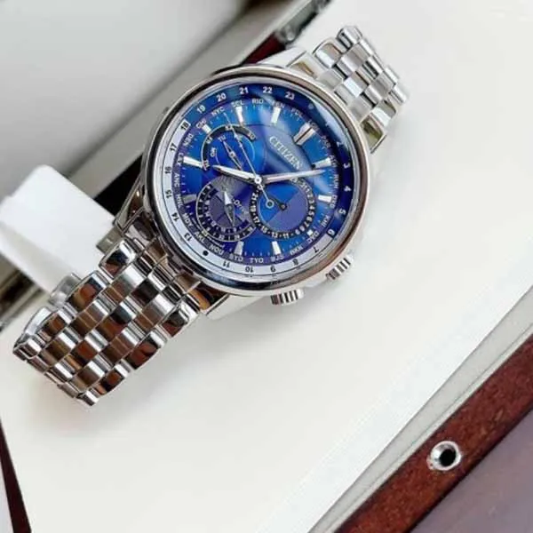 Đồng Hồ Nam Citizen BU2021-51L Màu Xanh Bạc