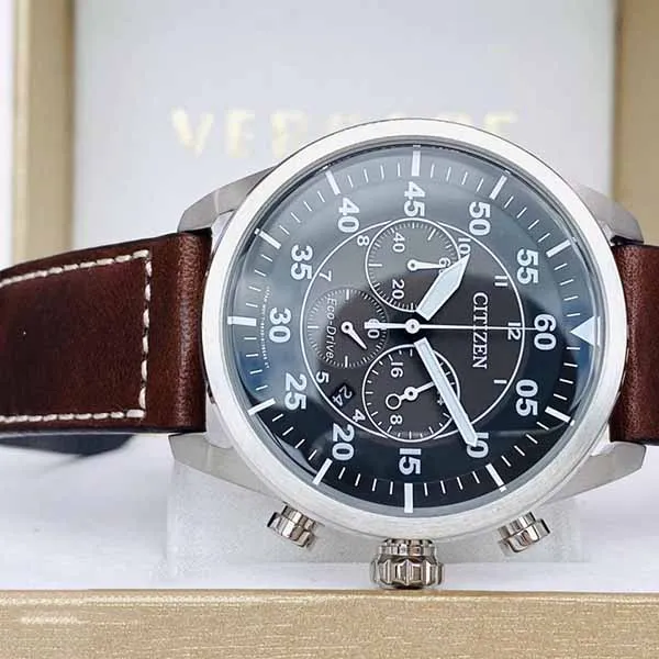 Đồng Hồ Nam Citizen CA4210-24E Màu Đen Nâu